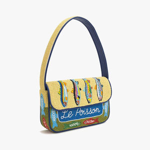 Bolso de mano clásico para mujer al por mayor con decoración de cuentas bordadas y cierre de cremallera estilo inspirado indio algodón colores mezclados - Product Image 1