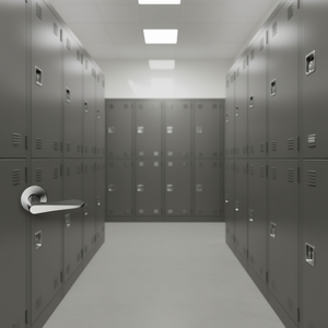 1144 VK 8mm Alu F1 Fixed Rotating Bearing Door Handle for <b>Storage</b> <b>Lockers</b> - Product Image 3