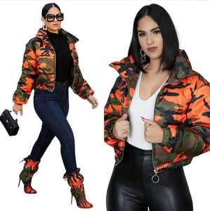 Vente chaude dans les vestes pour femmes avec décoration camouflage - Product Image 1