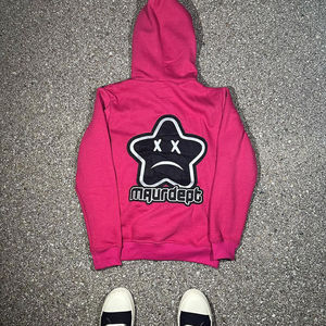 Éponge française 100% coton hommes grande taille surdimensionné 3D Logo léger visage complet tout sweat à capuche zippé pour haute qualité personnalisé - Product Image 2