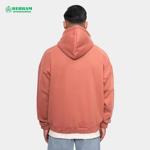 Ventes en gros de nouvelles vestes unisexes à capuche avec poches et fermeture éclair, sweat-shirts respirants à séchage rapide avec col haut personnalisé en coton - Product Image 3