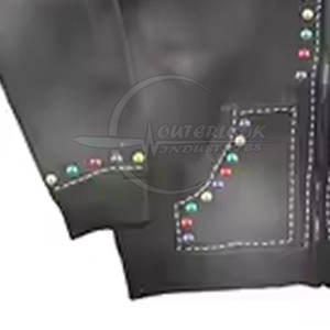 Chándal de diamantes de imitación tallas grandes OEM personalizado hombres lavado ácido chándal de diamantes de imitación en bajo Moq hombres lavado ácido diamantes de imitación - Product Image 4