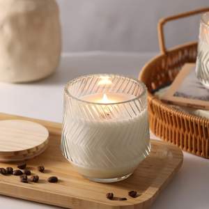 Bocaux à bougies en verre avec couvercles et étiquettes en bois pour la fabrication de bougies, fournitures pour la fabrication de bougies, fournitures en gros pour la fabrication de bougies - Product Image 5