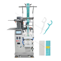 Máquina Automática Neumática de Alta Velocidad para Empacar Hilo Dental con Funciones de Llenado y Sellado para Bolsas de Papel/Plástico