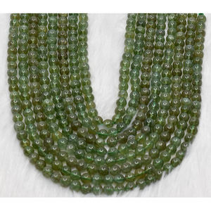 ราคาโรงงานโดยตรง ลูกปัดหินธรรมชาติแบบหลวม ผู้ผลิตลูกปัดอะพาไทต์สีเขียวขนาด 6 มม. สำหรับทำเครื่องประดับ Anshul Impex RB-GAPA-A-6 - Product Image 1