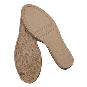 แผ่นรองเท้าทำจากปอกระเจาน้ำหนักเบาดีไซน์คลาสสิกยางร้อน - Product Image 1