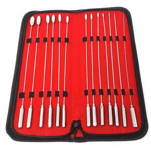 ชุดขยายท่อปัสสาวะแบบดอกกุหลาบ 9 ชิ้น ขนาด 3 มม. 11 มม. ทำจากสแตนเลส ใช้ด้วยมือ ระดับคลาส 1 สำหรับการผ่าตัดทางเดินปัสสาวะ ได้รับการรับรองมาตรฐาน CE ISO ผลิตตามแบบ OEM - Product Image 1