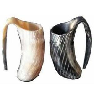 Tazas de cuerno de búfalo de la mejor calidad, cuernos para beber, taza de cuerno de vaca y buey vikingo DE LA India, jarra con logotipo y tamaño grabados personalizados - Product Image 2