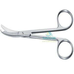 Davicon อุปกรณ์การทำศัลยกรรมพลาสติก3.1/2IN กรรไกรแบบสั้นทำจากสเตนเลสสตีล - Product Image 1
