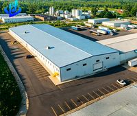 Structure en acier préfabriquée Construction intégrée en acier préfabriqué pour les usines de fabrication, les entrepôts et les ateliers