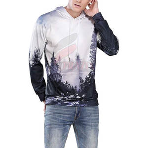 Servicio OEM Venta al por mayor Hombres Impresión 3D Sudaderas con capucha Último diseño hecho en Pakistán Hombres Impresión 3D Sudaderas con capucha - Product Image 4