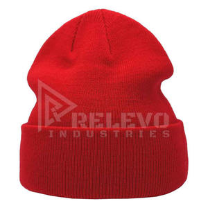 Fabricant de bonnets, broderie personnalisée du logo, impression numérique, bonnet en tricot d'hiver pour adultes, décontracté, extérieur, chaud, 100% polyester - Product Image 3