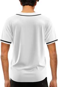 Custom <b>Button</b> <b>up</b> Baseball Jersey for Men and Women Hipster Hip Hop Sports Uniforms Softball Wear T shirt for men - Product Image 6