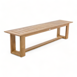 Ensemble de bancs de table à manger en bois de teck extensible commercial pour restaurant hôtel ou salle de sport à l'extérieur - Product Image 4