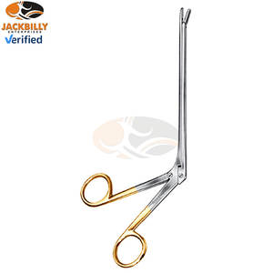 JACKBILLY Disque Orthopédique Intervertébral Rongeur 3x10mm Bite 6 Inch Shaft Haute Précision Manuel Acier Inoxydable Love-Gruenwald - Product Image 2