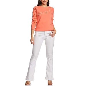 Suéteres Pullover, Conjuntos de Moda, Sudadera para Mujer OEM, Sudaderas Extra Grandes, Sudaderas con Capucha, Cuello Redondo de Felpa, Logotipo Personalizado para Mujer - Product Image 4