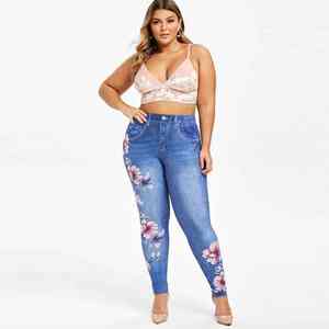 กางเกงผ้ายีนส์สำหรับผู้หญิงกางเกงผ้ายีนส์สำหรับใส่ลำลองซักง่ายระบายอากาศได้ดีดีไซน์ล่าสุดของ2025 - Product Image 2