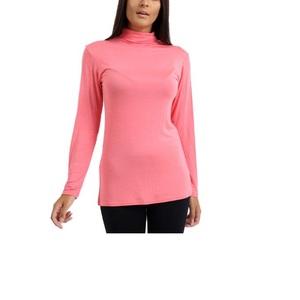 ผู้หญิงคอเต่าแขนยาว 100% Merino ขนสัตว์ฤดูใบไม้ร่วงฤดูหนาวที่อบอุ่นถักเสื้อยืด T เสื้อผ้าคุณภาพดีที่สุดจาก BD - Product Image 2