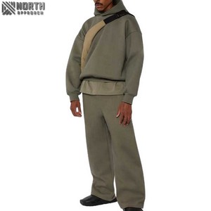 Survêtement en polyester et coton épais de haute qualité pour hommes, survêtements baggy vierges pour hommes, survêtement de football - Product Image 6