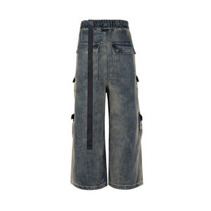 มาใหม่ที่กําหนดเองผ้าฝ้ายหลายสีกางเกงติดตามสินค้าผู้ชายหลายกระเป๋าซ้อนกางเกงสําหรับสวมใส่สบายๆกางเกงคาร์โก้ - Product Image 2