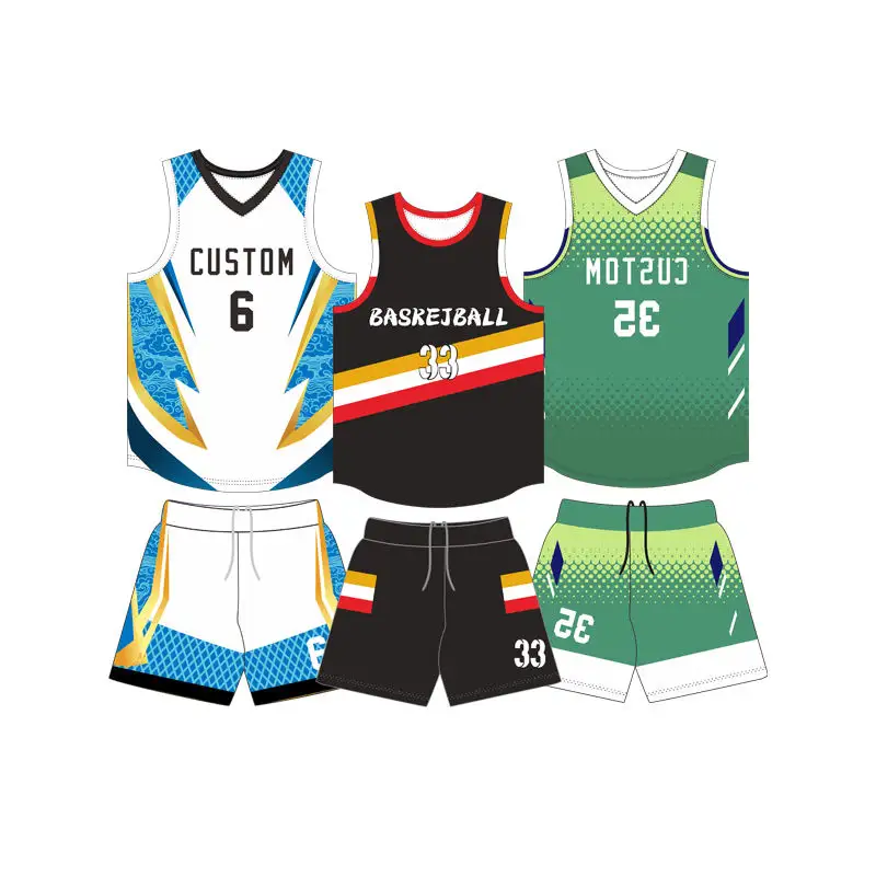 Nouveau design de maillot de basket-ball américain Chemise de basket-ball de haute qualité avec logo ajouté