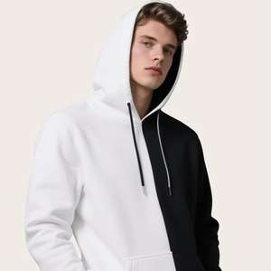 Hombres Casual Colorblock Panel Streetwear Canguro Bolsillos Sudaderas con capucha - Product Image 4