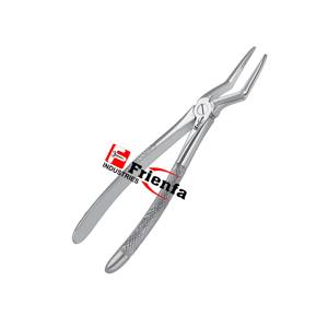 Fórceps de extracción Patrón inglés Routurier Molares inferiores Instrumentos dentales izquierdos hechos de acero inoxidable alemán de alta calidad - Product Image 4