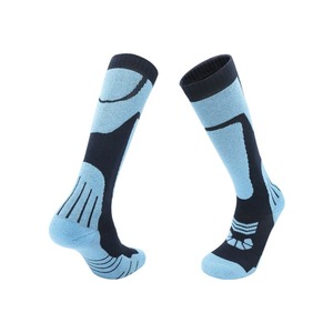 Calcetines térmicos de esquí con etiqueta privada personalizada hasta la rodilla calcetines gruesos de rizo para deportes de invierno cojín reforzado resistente al desgaste cálido - Product Image 6