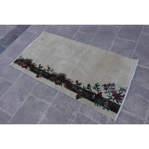 พรมข้างเตียง4เมตรทำด้วยมือสไตล์ตุรกี5ft คลาสสิกพรมขนสัตว์สีน้ำตาลเบจ - Product Image 3