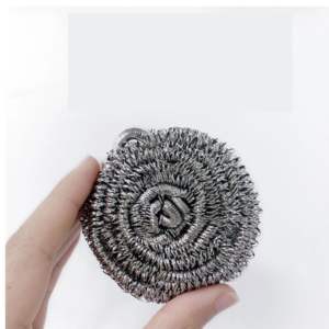 Éponges à récurer en spirale en acier inoxydable robustes Casalina Inox, lot de 4, pour le nettoyage de la cuisine - Product Image 4