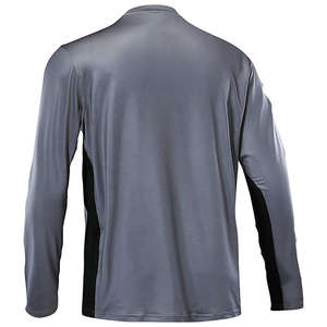 Ropa de pesca de mejor rendimiento Diseño gris de camuflaje Imprima su logotipo Camisas de pesca UPF 2025 - Product Image 4