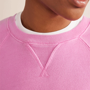 Sweat-shirts surdimensionnés pour femmes en coton 100% de haute qualité, manches raglan, imprimés personnalisés, broderie sur le devant, coupe ajustée - Product Image 3