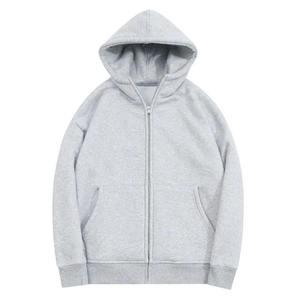 Sudaderas Casuales Extra Grandes para Mujer y Hombre, Sudadera de Algodón Grueso, Holgada, Corta, Moderna, con Cierre para Hombre - Product Image 4