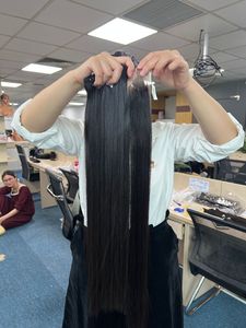 ผมมนุษย์แบบตรงกระดูกผมมนุษย์เวียดนามผมตรงผมต่อแบบมัดเดียว - Product Image 3