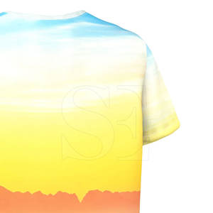 Nouveau T-shirt à sublimation à la mode pour hommes doux et confortable doté de caractéristiques légères à séchage rapide Design imprimé à manches courtes - Product Image 6