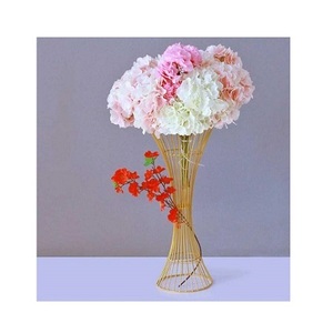 Fantástico diseño Metal Color dorado Centro Forma de mesa redonda Tamaño personalizado Centro de mesa con calidad superior a granel - Product Image 3