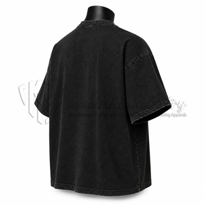 Camiseta Gráfica Extra Grande con Lavado Ácido Personalizada, Estilo Vintage, Algodón Lavado, Ropa Urbana, Fabricante OEM ODM - Product Image 5
