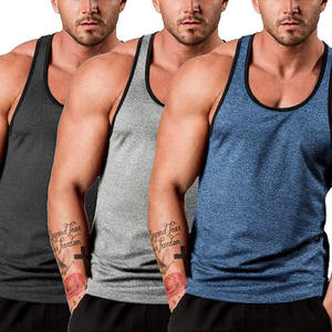 Chaleco deportivo sin mangas para hombre, camiseta sin mangas para entrenamiento de gimnasio, ropa deportiva transpirable de secado rápido para correr y entrenar - Product Image 1