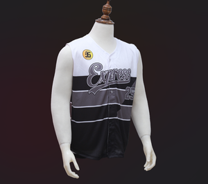 Conjuntos de Camisetas de Béisbol sin Mangas Sublimadas Personalizadas de Alta Calidad, Talla Grande, Secado Rápido, Diseño Transpirable, 100% Poliéster - Product Image 5