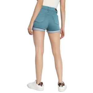 กางเกงยีนส์ขาสั้นผู้หญิงขายดี เอวสูง ระบายอากาศ ทรงเข้ารูป มีทุกขนาด แฟชั่น - Product Image 3