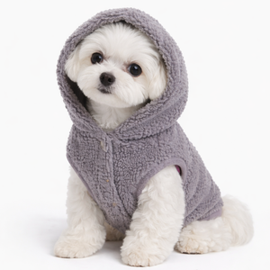 Teddy Sherpa <b>Dog</b> Jacket Warm Fleece Pet Coat Soft Plush Winter Hoodie <b>Vest</b> For Small Medium Large <b>Dogs</b> - Product Image 1