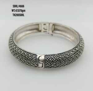 925 Sterling Silver Premium <b>Crystal</b> Cz Jewelry Customize Hinged <b>Bangle</b> <b>Bracelet</b> for Women Designer Jewellery - Product Image 5