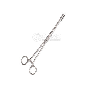 Fórceps de sujeción de esponja de acero inoxidable, instrumentos quirúrgicos y dentales esterilizables, fórceps de sujeción de esponja médica - Product Image 6