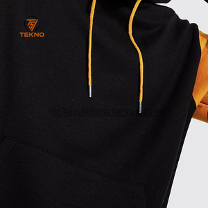 Wholesale Unisex Pullover Hoodie 100% Cotton Custom Printed Solid Pattern Winter <b>Fleece</b> with Logo Option <b>Thermal</b> for Men - Product Image 5