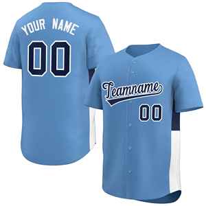 Camiseta de béisbol de algodón suave para niños personalizada con colores y nombre personalizados para uso de Softbol Juvenil - Product Image 1