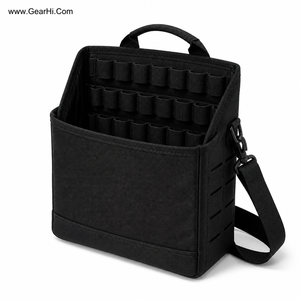 Portacargadores Reforzado de Alta Resistencia con Bolsillo para Componentes, Parte Superior Abierta, Doble Capacidad, Retención Elástica, Bolsas para Cargadores - Product Image 1