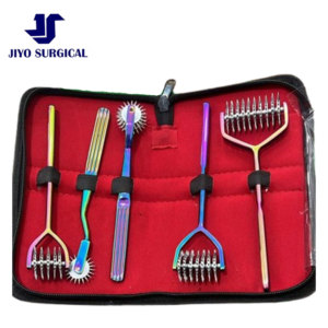 Wartenberg ชุดล้อเข็ม5ชิ้น, ล้อสแตนเลสสำหรับทดสอบเส้นประสาทด้วยตนเอง1 3 5 7 10หัวใช้วินิจฉัย - Product Image 1