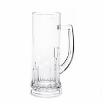Chopes à bière en plastique bon marché en gros, chopes à bière personnalisées