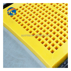 Chống tắc nghẽn PU màn hình lưới khai thác mỏ sàng Shaker Polyurethane rung màn hình lưới PU sàng khử nước màn hình - Product Image 1