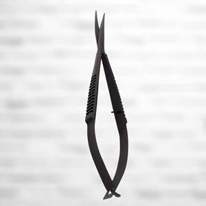 Micro-ciseaux de microchirurgie en carbure de tungstène 12 cm Castroviejo, acier inoxydable allemand, micro-ciseaux à ressort à action rapide - Product Image 4